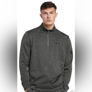 Under Armour Men's Charcoal Quarter-Zip Jacket
